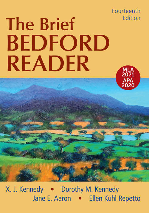 Book cover of The Brief Bedford Reader with 2020 APA and 2021 MLA Updates (Fourteenth Edition)