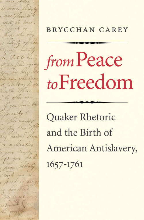 Book cover of From Peace to Freedom