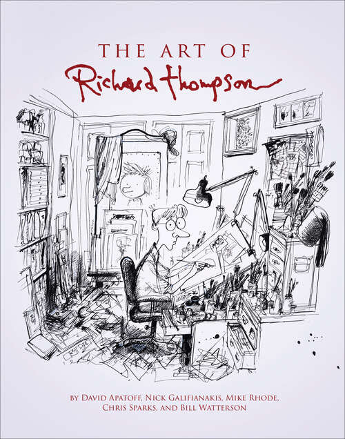 Book cover of The Art of Richard Thompson