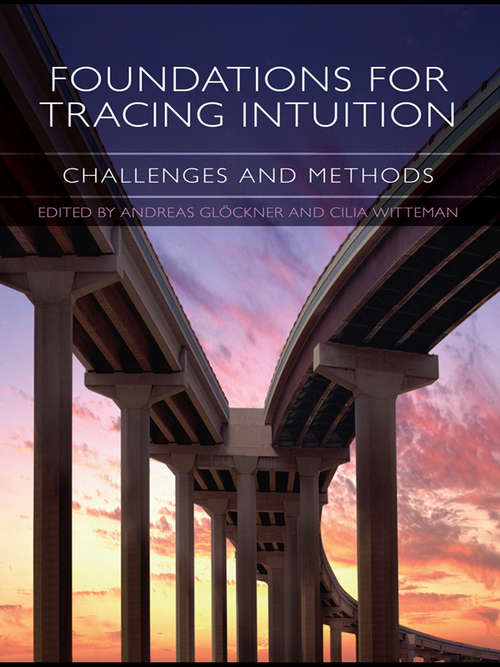 Book cover of Foundations for Tracing Intuition: Challenges and Methods