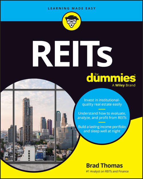 Book cover of REITs For Dummies