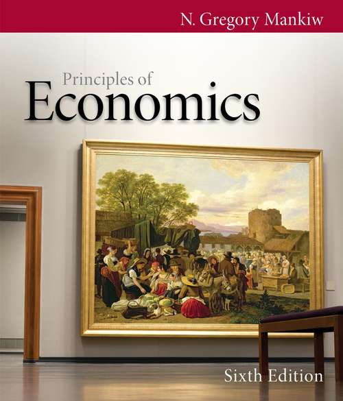 Book cover of Principles of Economics, Sixth Edition