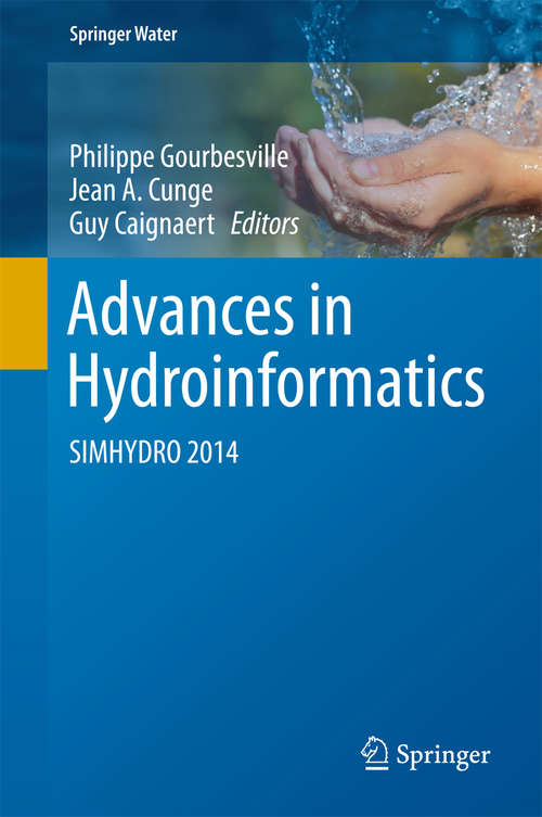 Book cover of Advances in Hydroinformatics: SIMHYDRO 2014 (Springer Water)