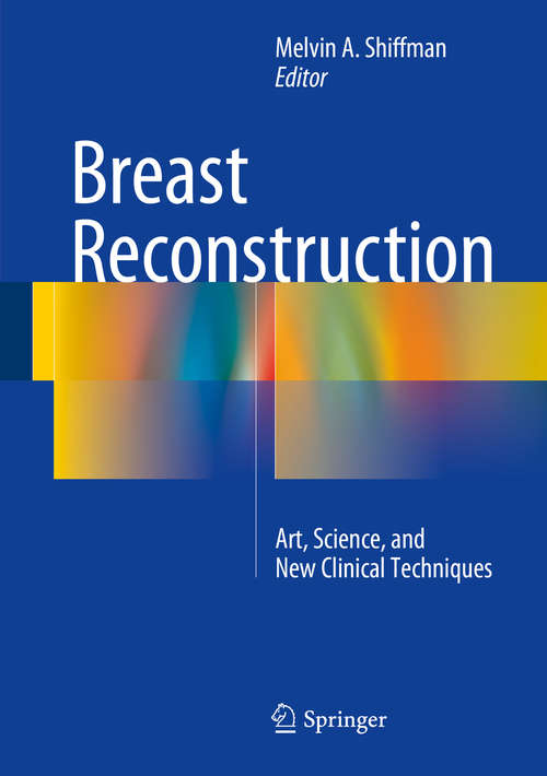 Book cover of Breast Reconstruction: Art, Science, and New Clinical Techniques