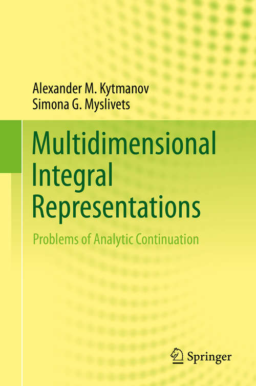 Book cover of Multidimensional Integral Representations