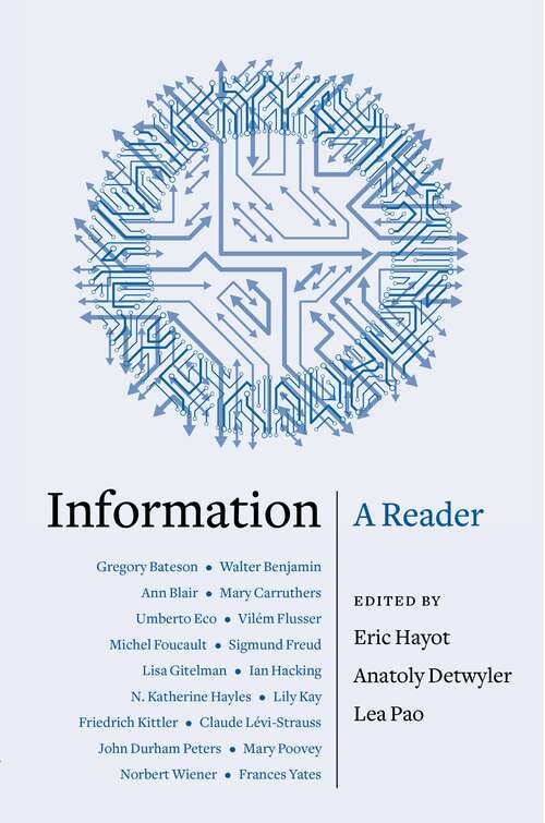 Book cover of Information: A Reader