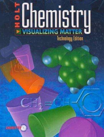 Book cover of Chemistry: Visualizing Matter