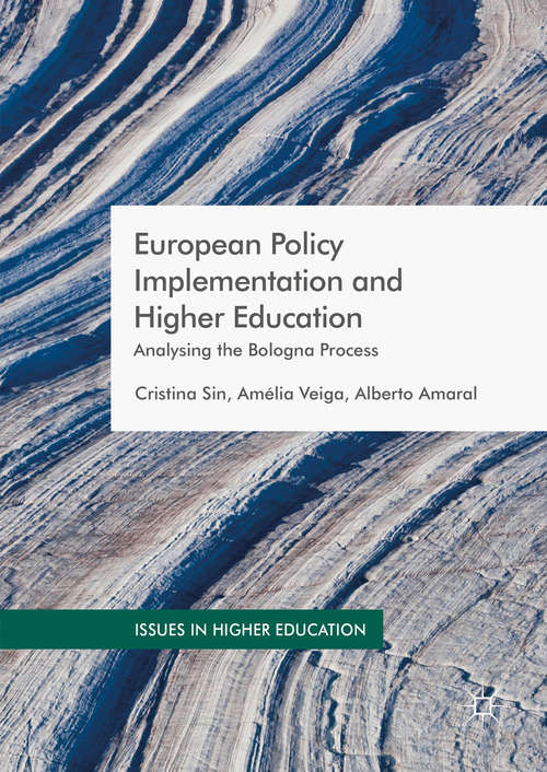 Book cover of European Policy Implementation and Higher Education