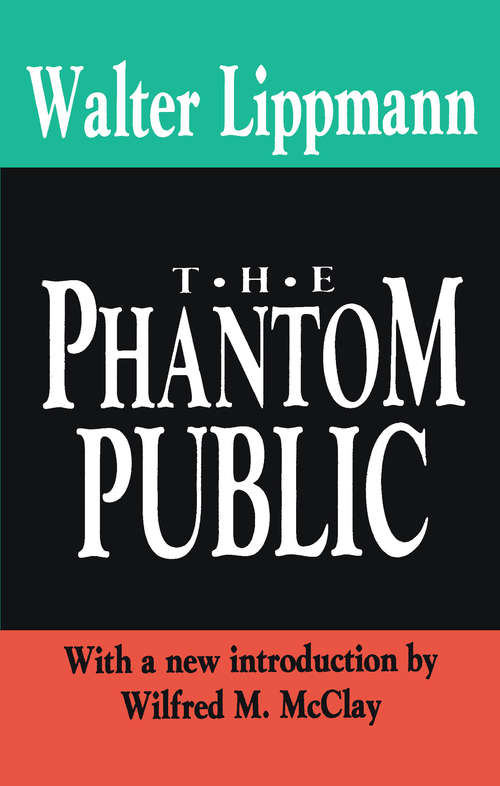 Book cover of The Phantom Public