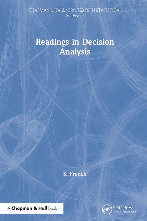 Book cover of Readings in Decision Analysis