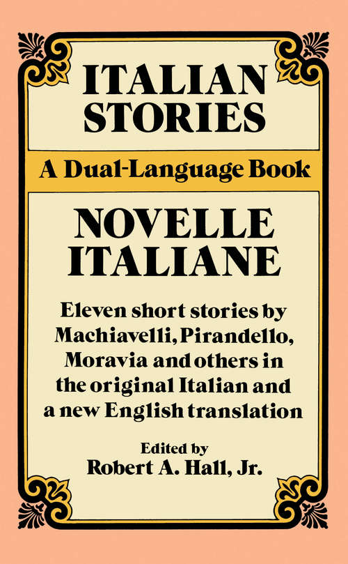 Book cover of Italian Stories: A Dual-Language Book (Dover Dual Language Italian Ser.)