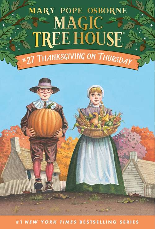 Book cover of Thanksgiving on Thursday (Magic Tree House #27)