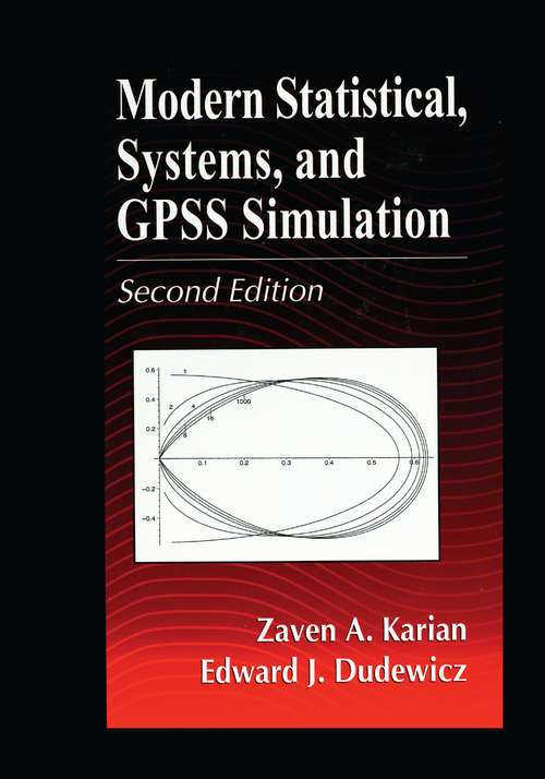 Book cover of Modern Statistical, Systems, and GPSS Simulation, Second Edition (2)