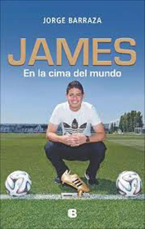 Book cover of James en la cima del mundo