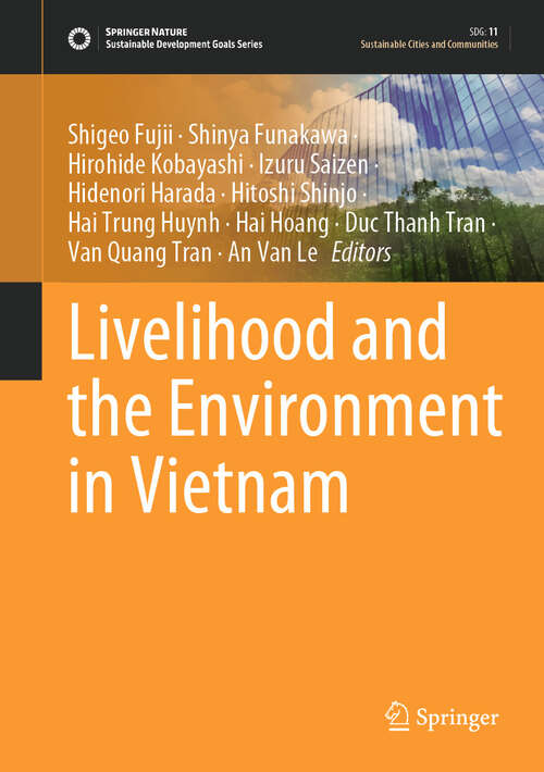 Book cover of Livelihood and the Environment in Vietnam (Sustainable Development Goals Series)