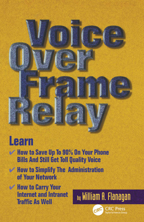 Book cover of Voice Over Frame Relay