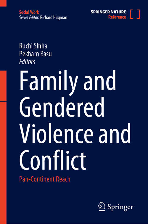 Book cover of Family and Gendered Violence and Conflict: Pan-Continent Reach (Social Work)