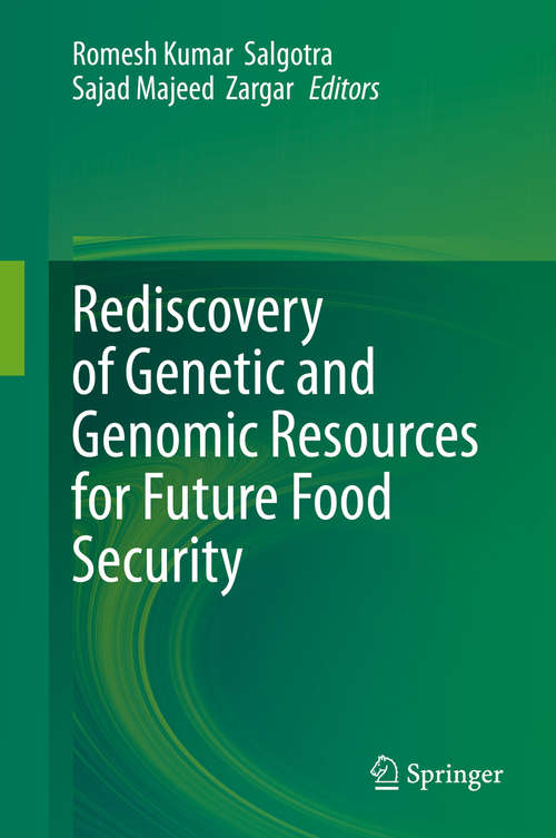 Book cover of Rediscovery of Genetic and Genomic Resources for Future Food Security (1st ed. 2020)