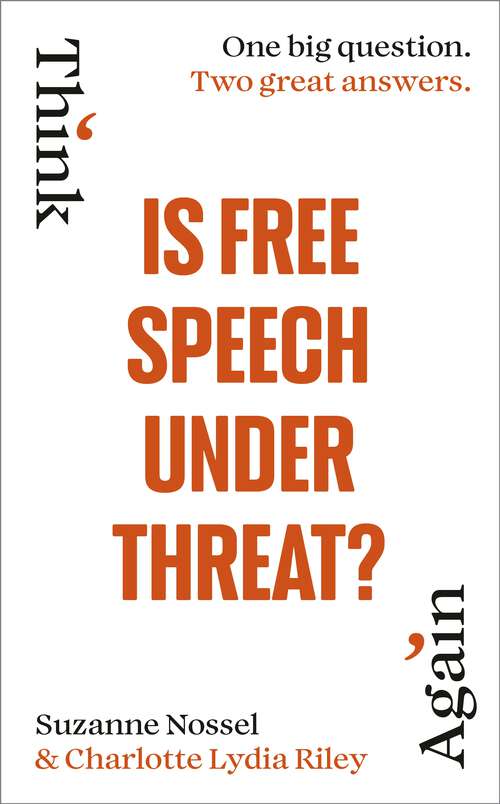 Book cover of Is Free Speech Under Threat?