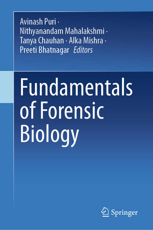 Book cover of Fundamentals of Forensic Biology (2024)