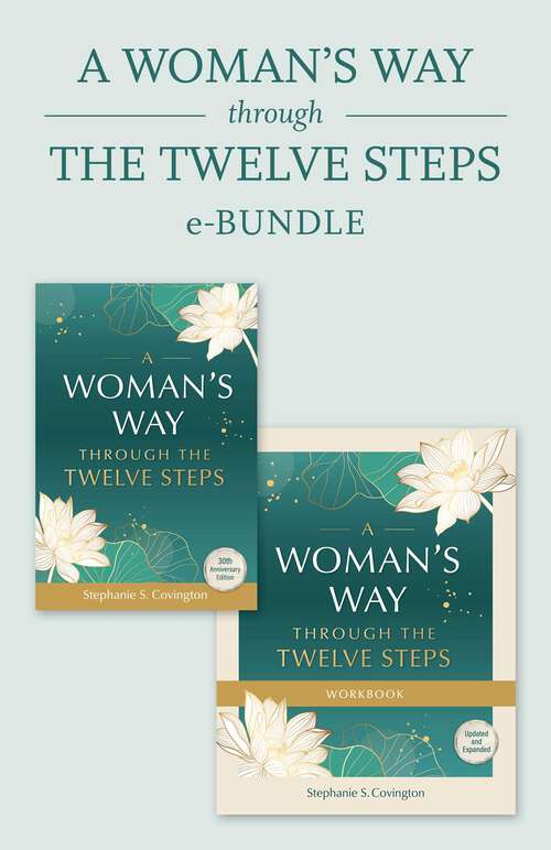 Book cover of Woman's Way through the Twelve Steps Bundle