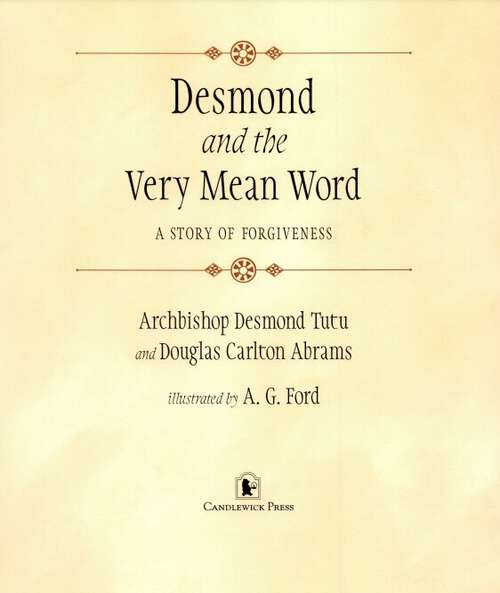 Book cover of Desmond and the Very Mean Word