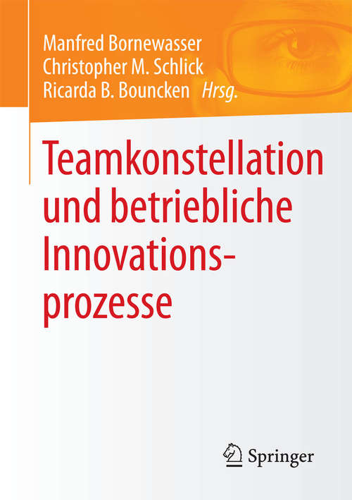 Book cover of Teamkonstellation und betriebliche Innovationsprozesse