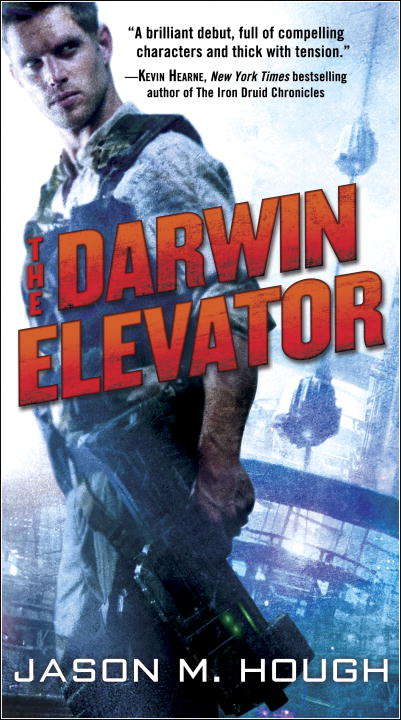 Book cover of The Darwin Elevator