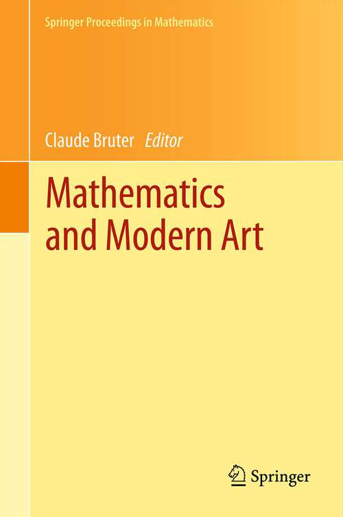 Book cover of Mathematics and Modern Art