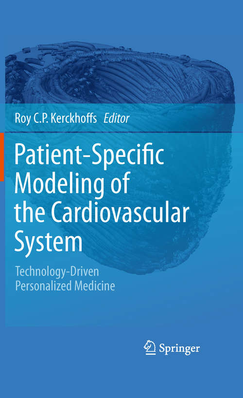 Book cover of Patient-Specific Modeling of the Cardiovascular System