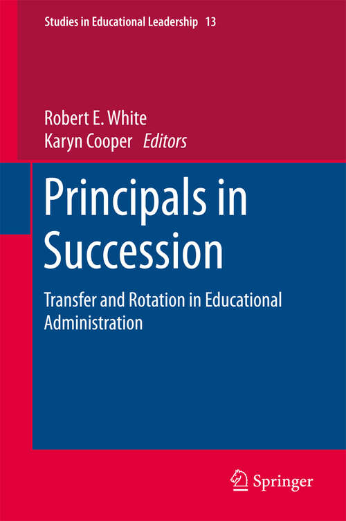 Book cover of Principals in Succession