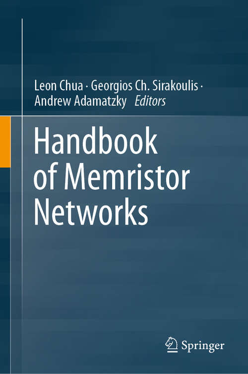 Book cover of Handbook of Memristor Networks (1st ed. 2019)