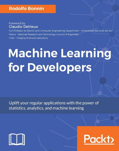 Book cover of Machine Learning for Developers