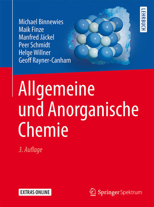 Book cover of Allgemeine und Anorganische Chemie