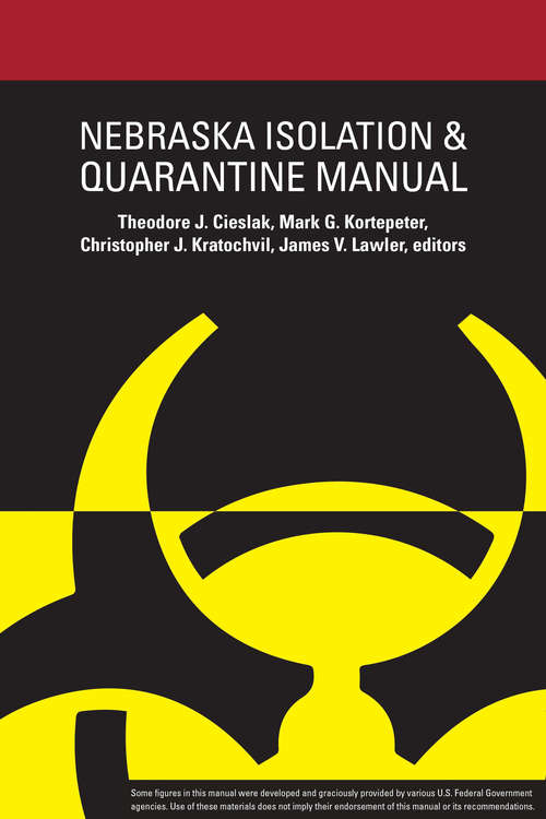 Book cover of Nebraska Isolation and Quarantine Manual