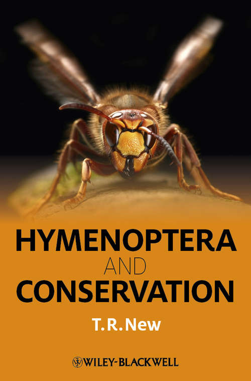 Book cover of Hymenoptera and Conservation