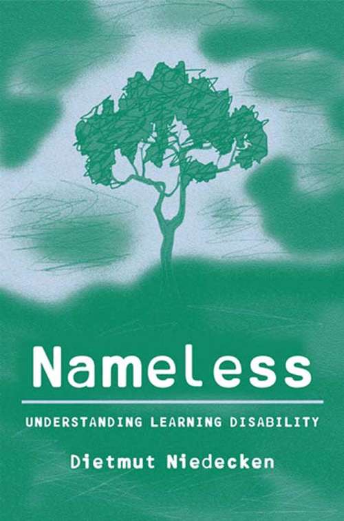 Book cover of Nameless: Understanding Learning Disability