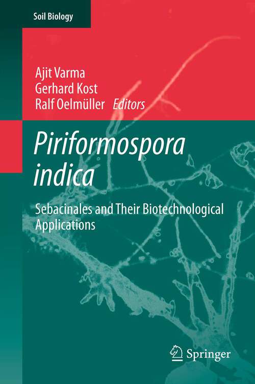 Book cover of Piriformospora indica