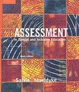 Book cover of Assessment in Inclusive and Special Education, 9th Edition