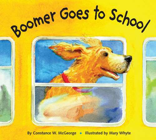 Book cover of Boomer Goes to School