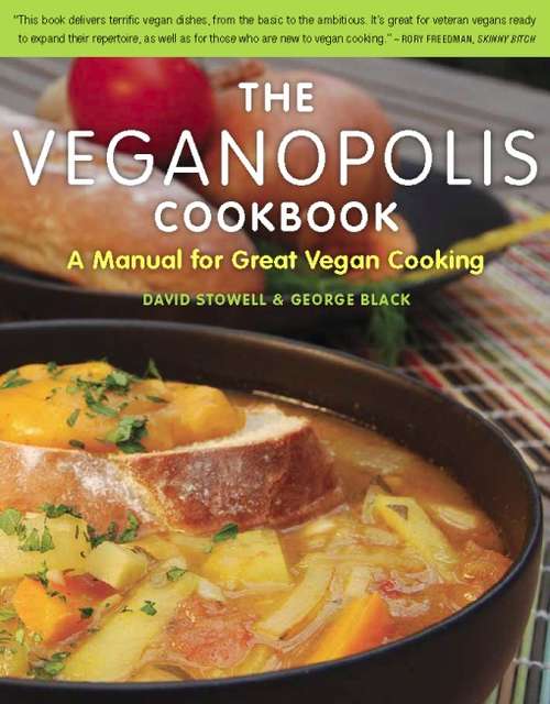 Book cover of The Veganopolis Cookbook