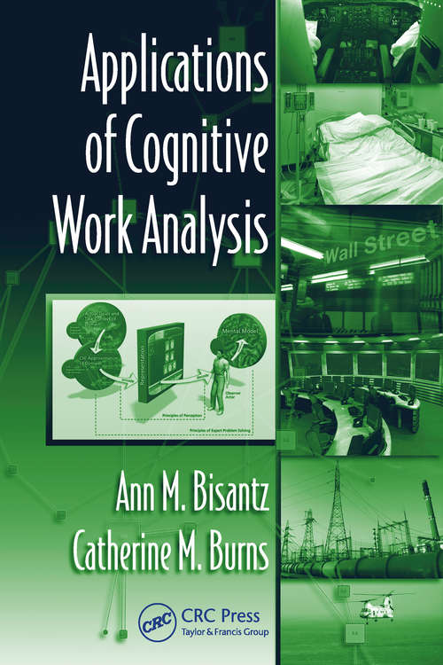 Book cover of Applications of Cognitive Work Analysis