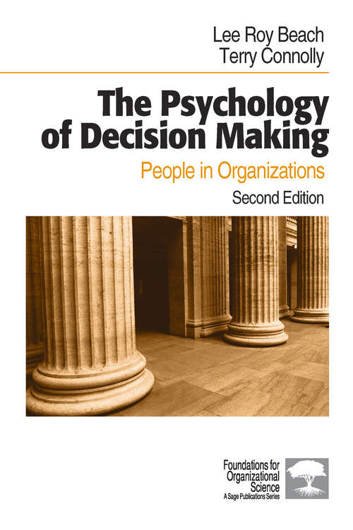 Book cover of The Psychology of Decision Making: People in Organizations (2nd Edition)