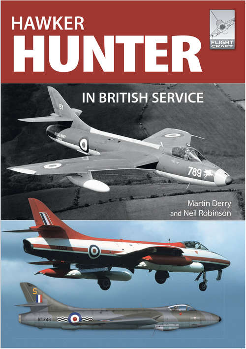 Book cover of Hawker Hunter in British Service (FlightCraft)