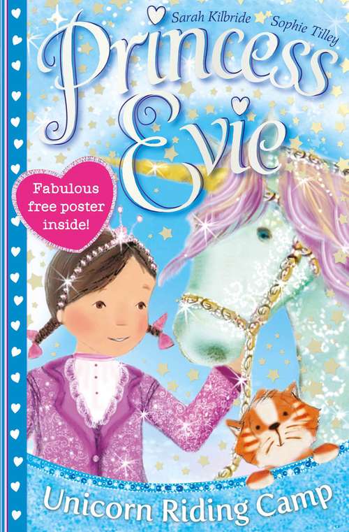 Book cover of Princess Evie: The Unicorn Riding Camp