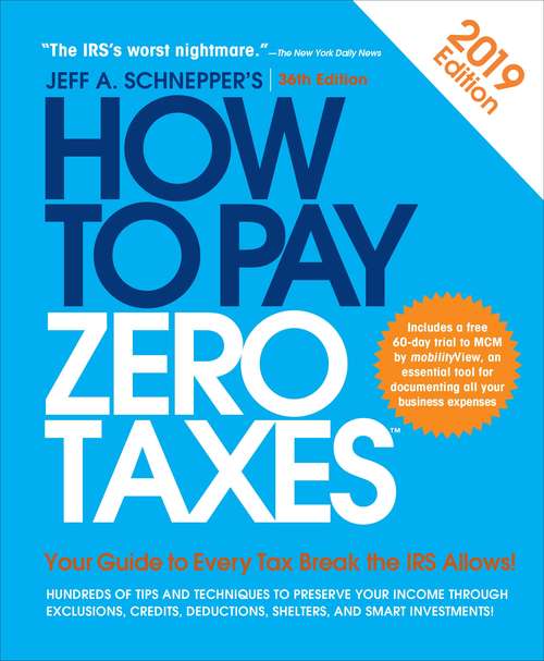 Book cover of How To Pay Zero Taxes 2019 (36)