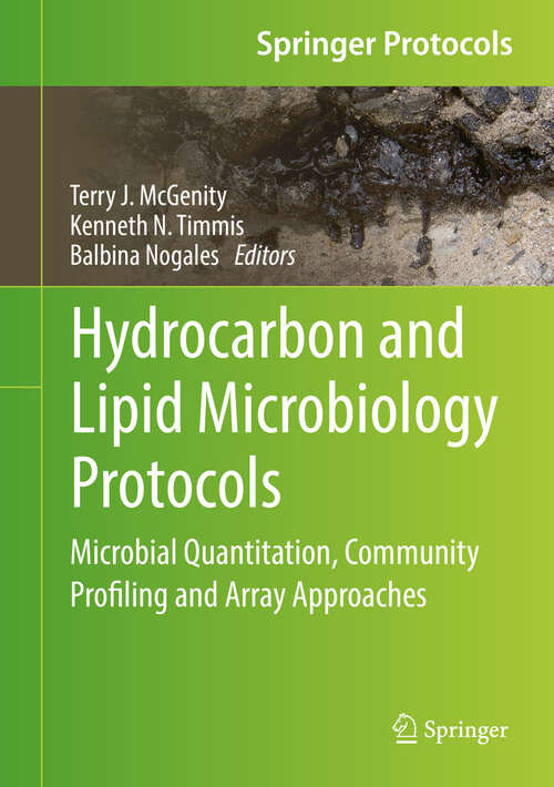 Book cover of Hydrocarbon and Lipid Microbiology Protocols