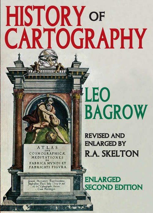 Book cover of History of Cartography: Enlarged Second Edition (2)