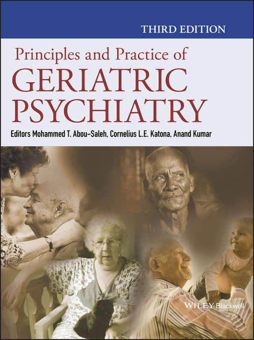 Book cover of Principles and Practice of Geriatric Psychiatry
