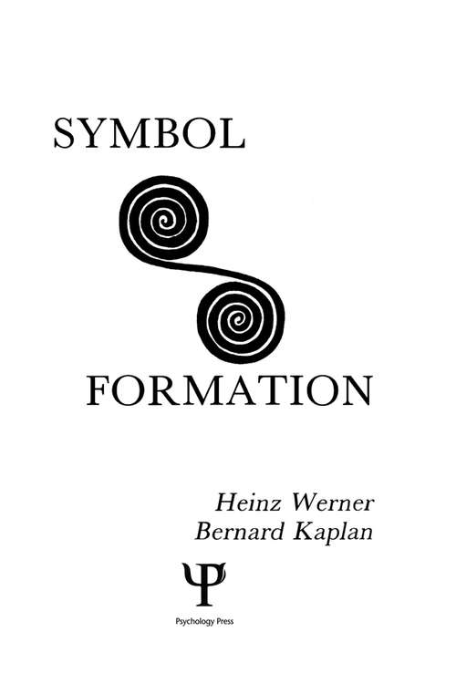 Book cover of Symbol Formation